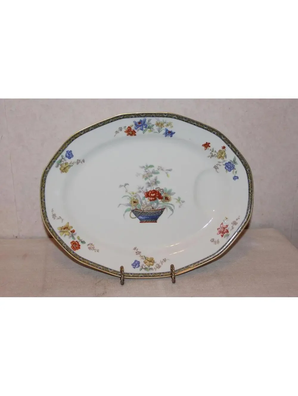 Vintage Haviland Ganga 13.5 Inches Oval Platter